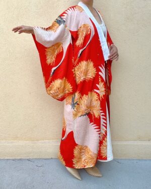 JUBAN vintage grue kimono